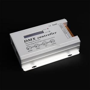 Controlador Led Dmx 220V Controlador RGB 110V/220V Controlador Led Dmx para tira LED RGB de 220V