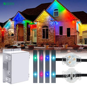 SHIJI IP67 Adressierbar 12V UCS2904 30mm Rgbw LED Pixel Licht Outdoor Weihnachts dekoration LED Modul Punkt licht