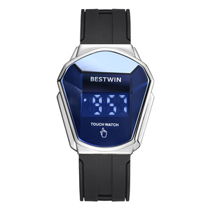 2024 yeni Bestwin erkek saati es 6616 yaratıcı lokomotif izle su geçirmez dokunmatik elektronik moda erkek saati relojes hombre