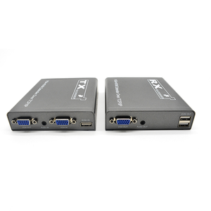 200M VGA +KVM Extender with KVM Support KVM Function and External Stereo <strong>Audio</strong> <strong>Input</strong>/<strong>output</strong>