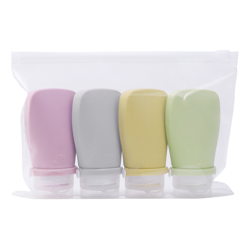 Lot de 4 x 90 ml avec sac PEVA