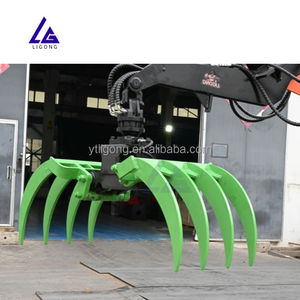 土地管理用挖掘机耙抓斗附件7-9吨根耙 - Product Image 6