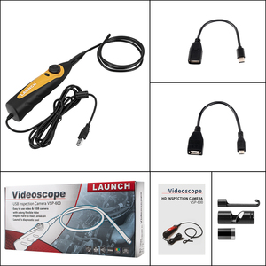 Endoscopio motore 2024 VSP600 per lancio X431 pro + endoscopio motore USB videoscopio Auto diagnostico - Product Image 4