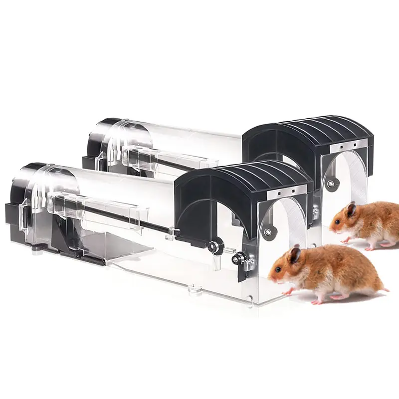 Pièges à souris élargis sans tuer Rat réutilisables Attraper et libérer Pièges à souris Piège à souris pour animaux de compagnie et enfants