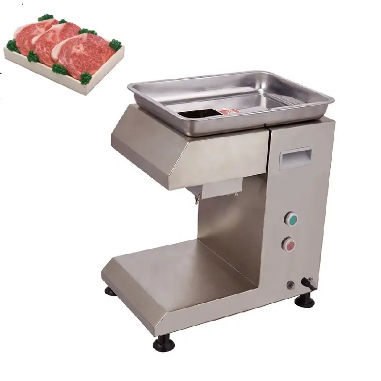 Machine commerciale automatique de découpe de viande en acier inoxydable