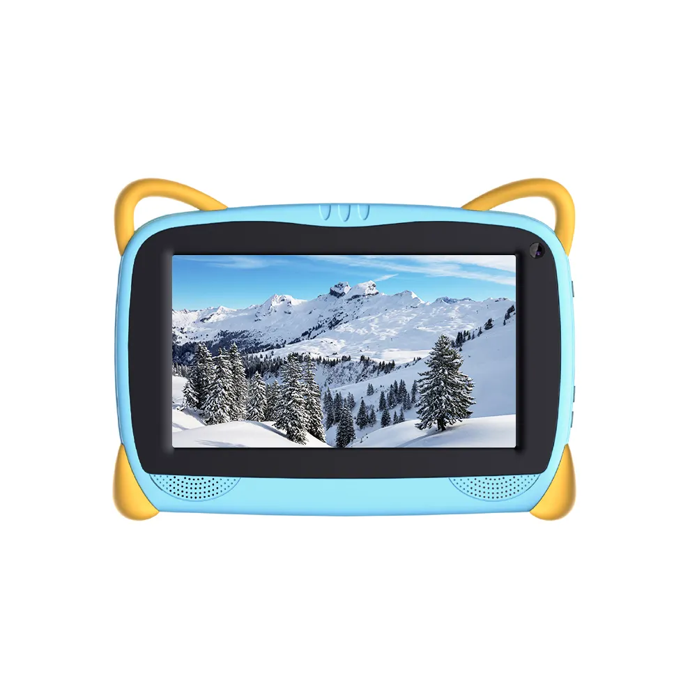 7 Zoll A133 2GB 16GB Iwawa-System Android 11 OS Kids Tablet PC mit Silikon hülle