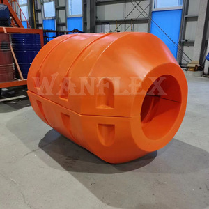 HDPE <strong>Dredging</strong> Pipe Float Lightweight Flexible Durable <strong>Floating</strong> Buoy Trash Barrier - Product Image 1