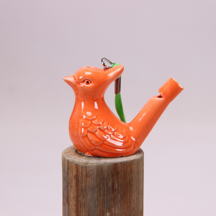 Orange Paon avec Lanière