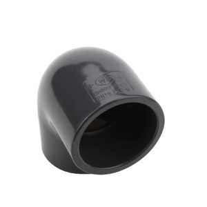 WF PVC 20-225mm 90 derece dirsek PVC dirsekler türleri için PVC boru tertibatı 90 derece dirsek