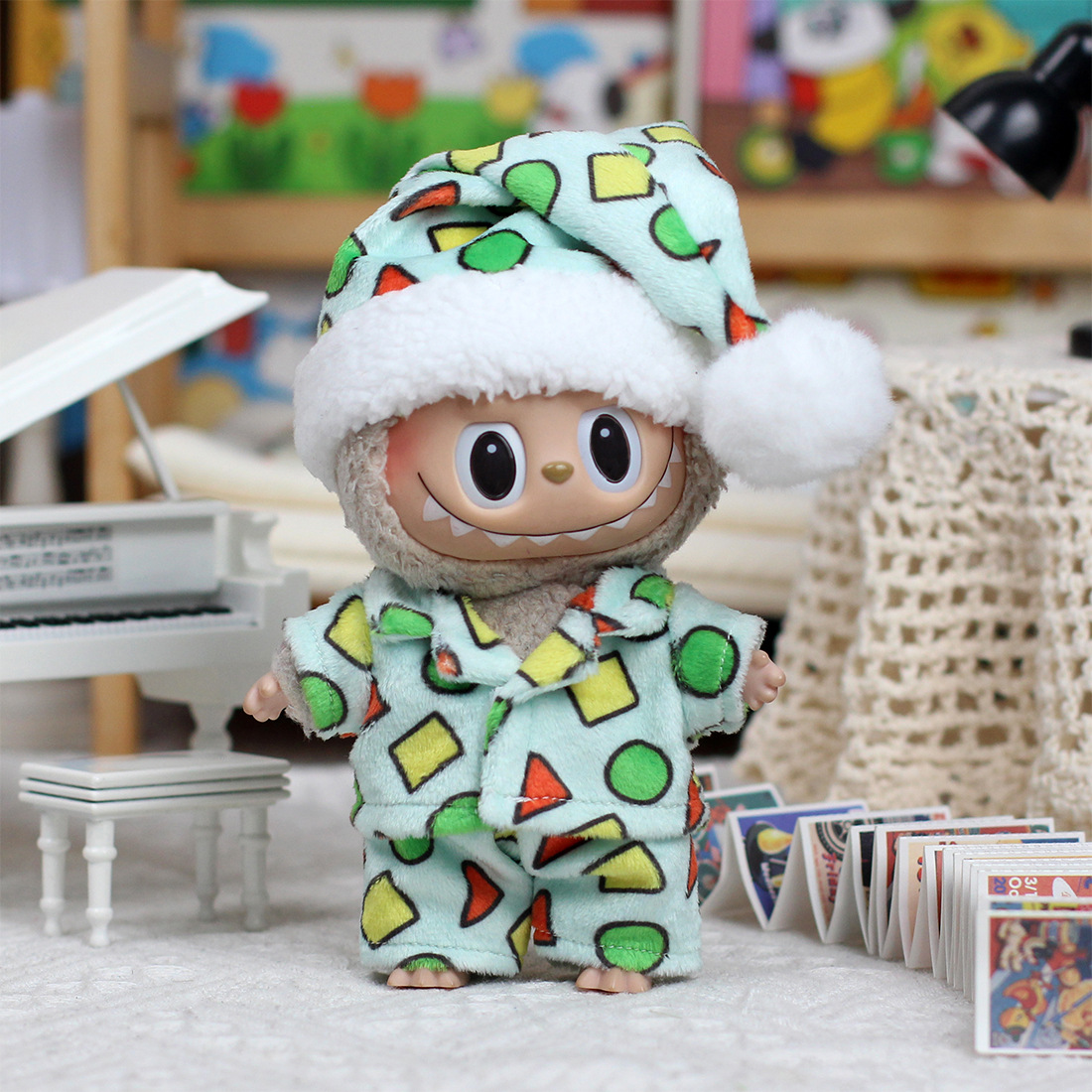 Ensemble de chapeaux deux pièces d'hiver Shin-chan