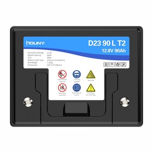 工厂大容量可定制12.8v 90 ah高初始启动电流汽车电池二手车 - Product Image 2