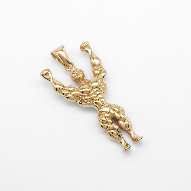 จี้เดี่ยวสีทองไม่มีโซ่