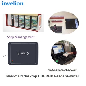 Detector de multietiquetas para tienda inteligente, lector de escritorio UHF RFID de 10-100CM de rango para Tienda Inteligente - Product Image 4
