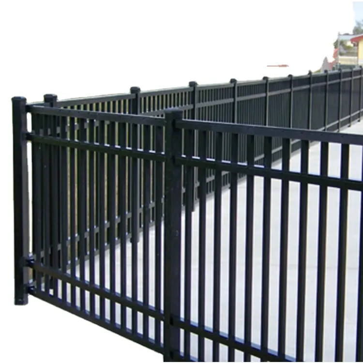 Prix d'usine Clôture métallique Panneau de clôture en acier galvanisé intimité
