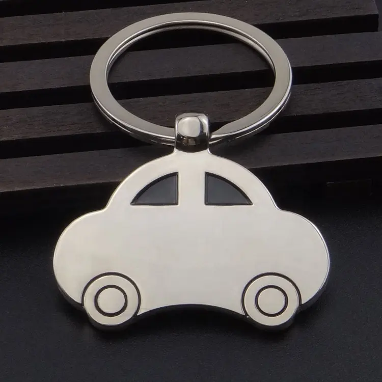 Bán Buôn Chất Lượng Tùy Chỉnh Kim Loại Xe Mô Hình Xe Máy Xe Tải Đua Xe Đầy Đủ Stereo 2D Xe Keychain