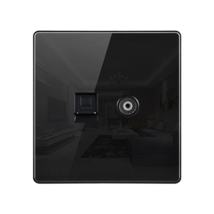 Universal 86 EU Germany USB Type C Switches and <strong>Sockets</strong> Max 16A Current Elegant Glass <strong>Socket</strong> for Modern Interiors - Product Image 1