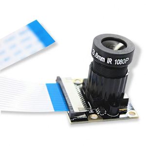For <strong>Raspberry</strong> <strong>Pi</strong> 4 3B+ OV5647 <strong>Camera</strong> Module 1080p 3.6mm Adjustable Focus Video 5MP Webcam <strong>Camera</strong> Module CSI <strong>Interface</strong> - Product Image 4