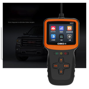 OBD2 Vehicle Fault Detector New Software Version V317 Card Reader for <strong>Cars</strong> &amp; Trucks Engine Fault Diagnosis &amp; Battery Tester Tool