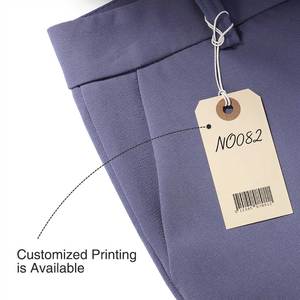 Etiqueta de papel en blanco Etiquetas de envío de inventario de Manila con cuerda elástica - Product Image 5