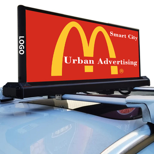 Taxi Top Led cibo Video pubblicità Oem Odm Custom modulo Led Display produttore di fabbrica 4G Wifi controllo Wireless Smar - Product Image 1