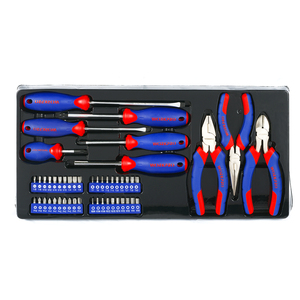 WORKPRO 408PC机械工具组3抽屉重型金属盒五金工具包 - Product Image 4