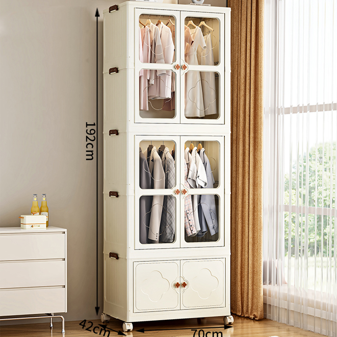 2 wardrobes +1 cabinet