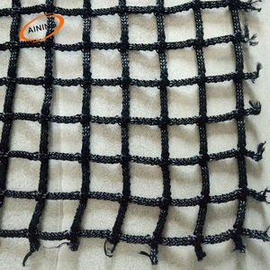 UVスタビライザーサッカーバックストップネット10x 10cm 2mmホワイトカラーメッシュプラスチックスポーツフィールドフェンスアンチUVサッカーボールフェンスネット