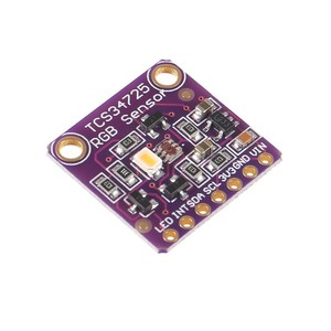 RGB sensore di colore TCS34725 con filtro IR e LED bianco per Arduino UNO R3