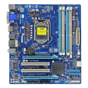 GA-B75M-D3v Desktop Motherboard B75 <strong>Socket</strong> LGA <strong>1155</strong> I3 I5 I7 <strong>DDR3</strong> 32G Micro ATX Good Condition B75m D3v Used Mainboard - Product Image 1
