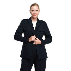 ZHENGXING özel Epaulet kimlik çok cep taktik Blazer ceket Rip Stop bacak pantolon kadın Guard güvenlik üniformaları setleri - Product Image 2