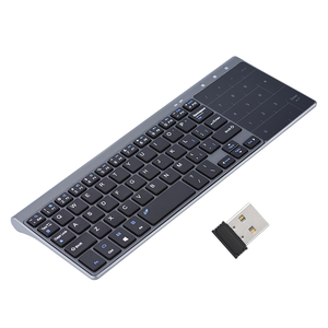 MC-41AG 2.4G tastiera per Computer Wireless multifunzione 59 tasti tastiera piccola tastiera da ufficio con Touch Pad - Product Image 4