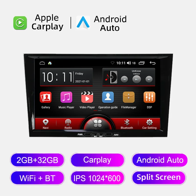 8 Inch Opel Black 2+32GB