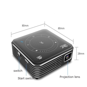 Hot Sale P11 854x480 <strong>DLP</strong> Smart Projector Android 9.0 4GB+32GB Mini 4K Android Projector With Infrared Remote <strong>Control</strong> - Product Image 2
