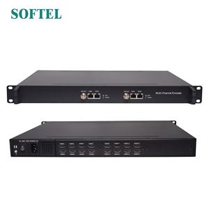 8 16 24 Channels <strong>Inputs</strong> Digital <strong>TV</strong> Headend Audio Video CATV HD Encoder with IP ASI <strong>Output</strong> - Product Image 2