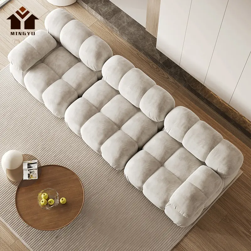 Promoción de nuevo producto, concepto de sofá, salón, diseño perfecto, sofá perezoso, combina con todo, gran capacidad de carga, sofás combinados duraderos
