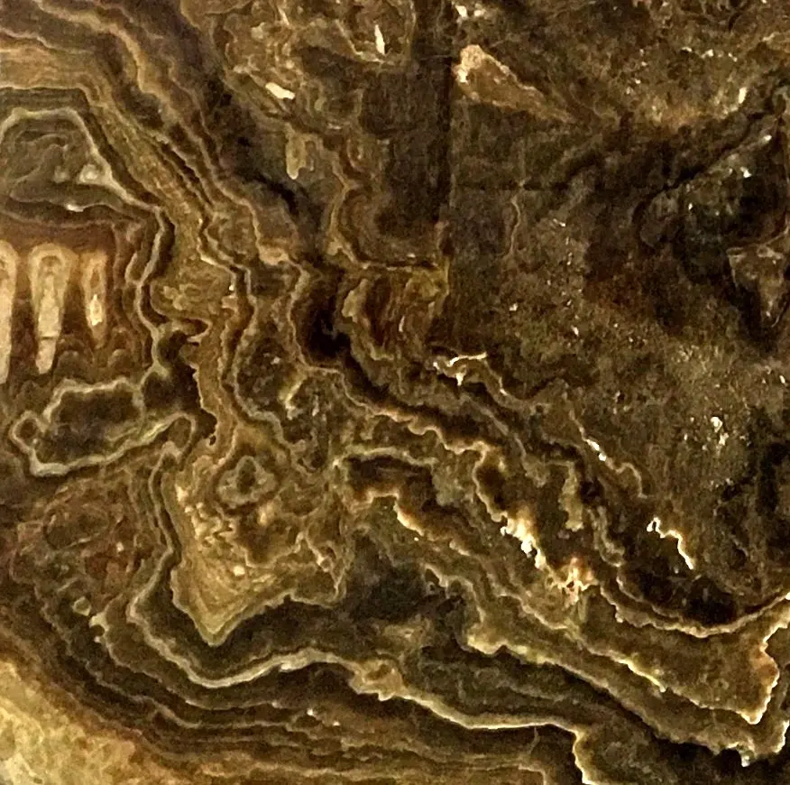 Lucido Cinese di Lusso Golden Brown Marmo Onice Lastra di Pietra