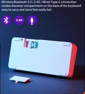 Darmoshark SK16 RGB <strong>Numeric</strong> <strong>Keypad</strong> <strong>Bluetooth</strong> Wireless Tri-Mode Mechanical <strong>Keyboard</strong> Wired BT 2.4G 16 Keys Hot Swap Huano Switch