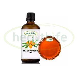 Healthife Omega 7 Seabuckthornフルーツエキスエッセンシャルオイル99% シーバックソーンオイル - Product Image 3