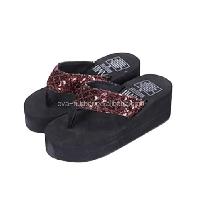 Suola da donna con tacco alto Design alla moda suola in EVA resistente per la produzione di scarpe con pantofole per sandali