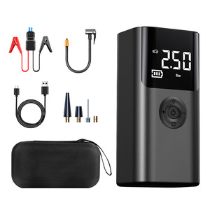 多功能汽车起动机12V 1500A电流12000毫安电池150磅/平方英寸便携式汽车跳车起动机带气泵