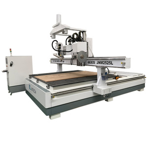 Multifuncional 4th Axis ATC 3D CNC Máquina de enrutador de madera Máquina de enrutador CNC de madera 3D - Product Image 1