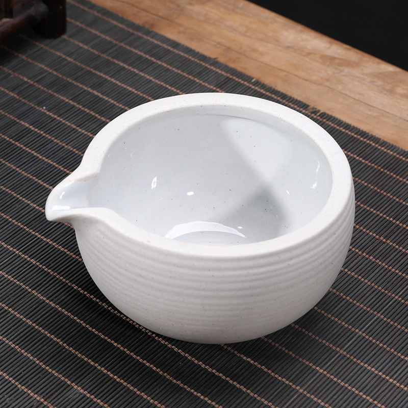 Cuenco de matcha de terracota