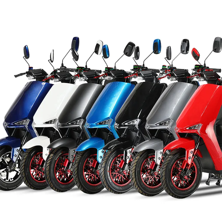 2024 all'ingrosso 60v 72v adulto moto elettrico 2000w 20ah litio e-motocicli veloce Chopper elettrico motos electrica