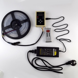 6803 Program RF denetleyici dijital rüya sihirli renk kovalayan şerit ışıkları DC12V ile 133 Led şerit programlama denetleyicisi