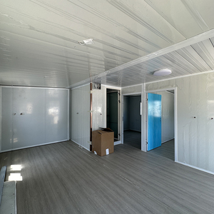 负担得起的预制可折叠集装箱房屋快速建造可移动模块化房屋多功能便携式客舱房屋