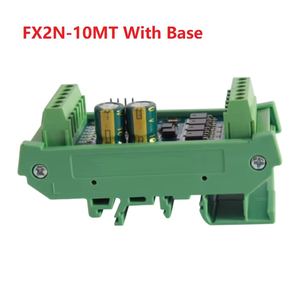 FX2N-6MR FX2N-10MT PLC scheda di controllo industriale con cavo di programma di Base ingresso analogico 0-10V DINRail installare alimentazione DC12-30V - Product Image 2