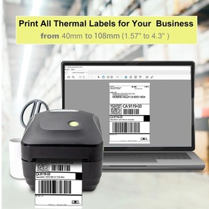 ATP LP43 เครื่องพิมพ์ฉลากดิจิตอลดีไซน์ประหยัดพลังงาน เครื่องพิมพ์ฉลากอลูมิเนียม เครื่องพิมพ์สีฉลากขนาด 2 นิ้ว - Product Image 6