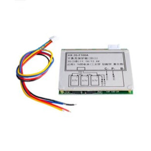 Three <strong>strings</strong> of 12.6V lithium battery protection panels 3 <strong>strings</strong> of 11.1V polymer 12V 100A interport equalization HX-3S-F100A - Product Image 1