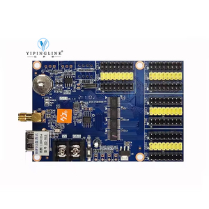 P10 singolo colore modulo Led Display scheda di controllo Huidu singolo doppio colore WIFI Controller HD-W63 - Product Image 1