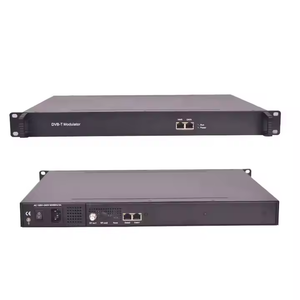 Modulador IP analógico para interiores de 8 canales a DVB-T Modulador digital de IPTV a TV coaxial/por cable con gestión web Entrada H DMI RF